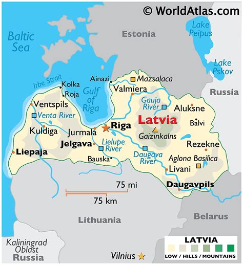 google atlas latvija.